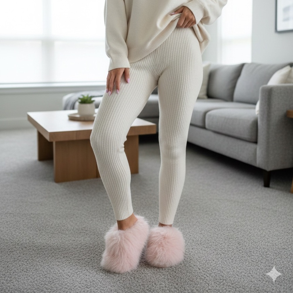 Wild Diva Fuzzy Slippers